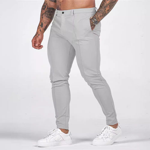 Herren Fitness-Hose mit seitlichen Reißverschlüssen und elastischem Bund Echoarchiv
