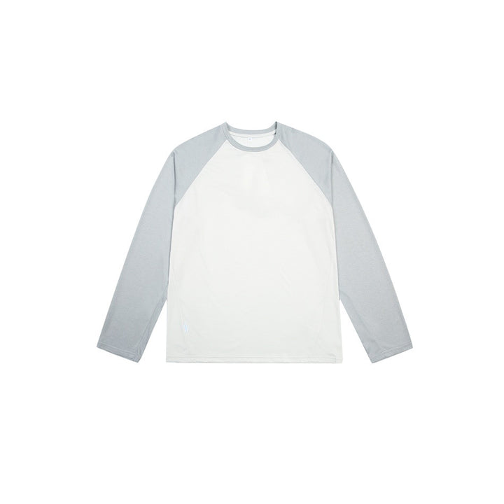 Unisex Raglan-Langarmshirt aus leichter Baumwollmischung mit Waffelstruktur Echoarchiv