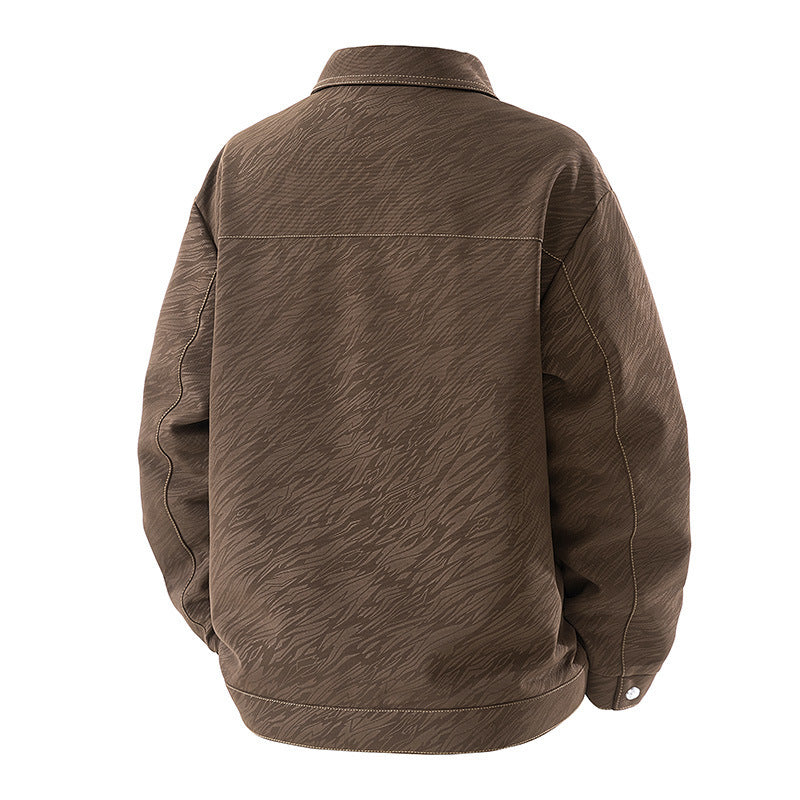 Herren Stilvolle Overshirt Jacke Echo Archiv