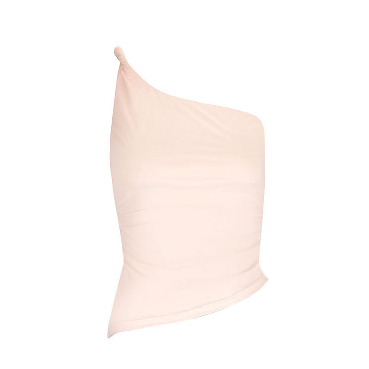 Damen asymmetrisches Top mit elegantem Ein-Schulter-Schnitt und figurformendem Design Echo Archiv