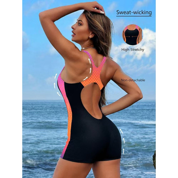 Damen Sportlicher Schwimmanzug mit stylischen Details Echo Archiv
