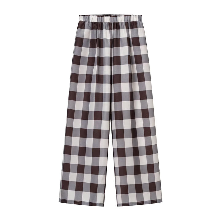 Damen weite Karottenhose mit elastischem Bund Echo Archiv