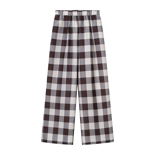 Damen weite Karottenhose mit elastischem Bund Echo Archiv