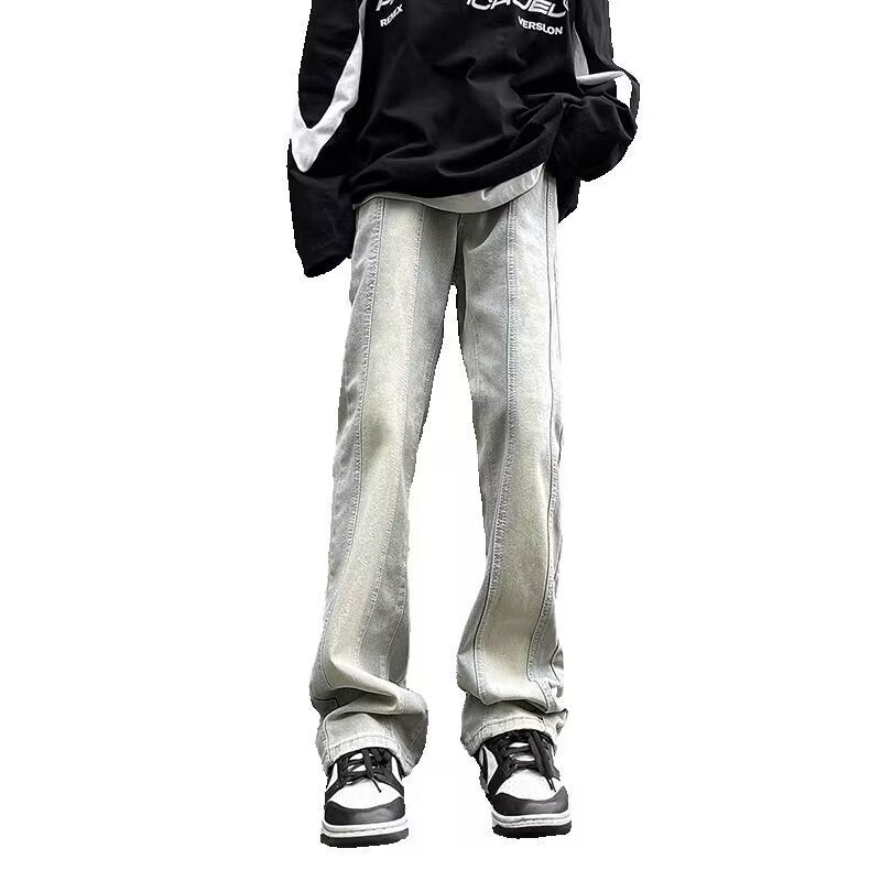 Herren weite Street-Style Jeans mit einzigartigem Design Echoarchiv