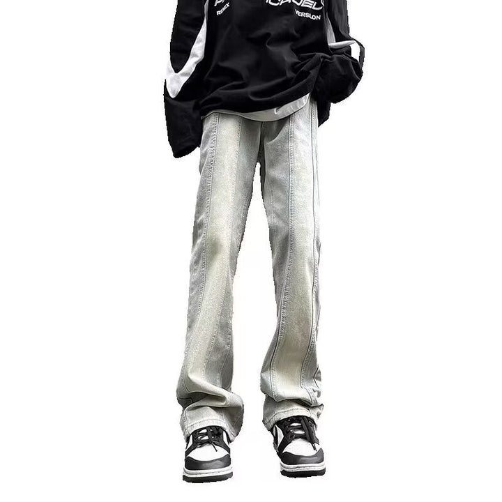 Herren weite Street-Style Jeans mit einzigartigem Design Echoarchiv