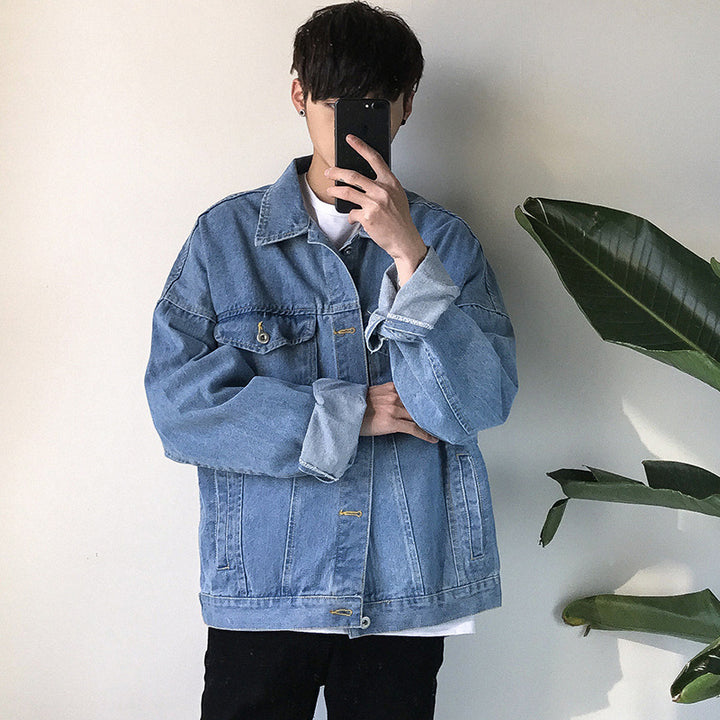 Herren Lässige Denimjacke Echoarchiv 1788342192