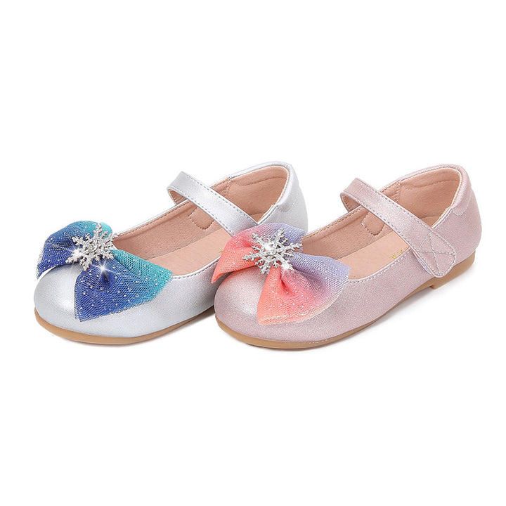 Mädchen Ballerinas mit glitzerndem Schleifen-Design Echo Archiv