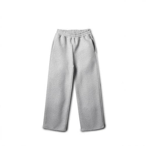 Damen nan weite High‑Waist Loungehose mit hohem Komfortbund, verdeckten Seitentaschen und geradem Bein Echo Archiv