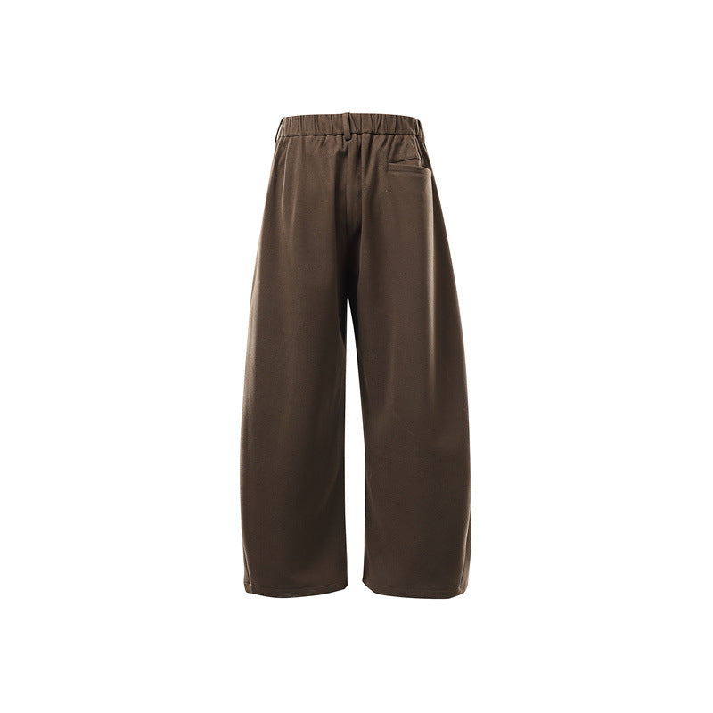 Damen Weite Culotte-Hose aus formstabilem Ponte mit hoher Taille und verdecktem Komfortbund Echoarchiv