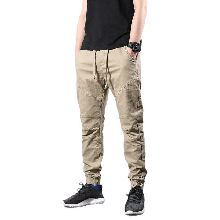 Herren Bequeme Cargo-Hose mit elastischem Bund – Bravaro