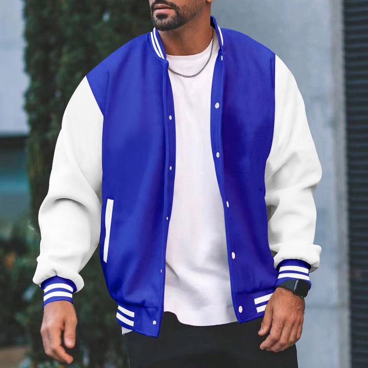 Herren Sportliche Collegejacke Echoarchiv