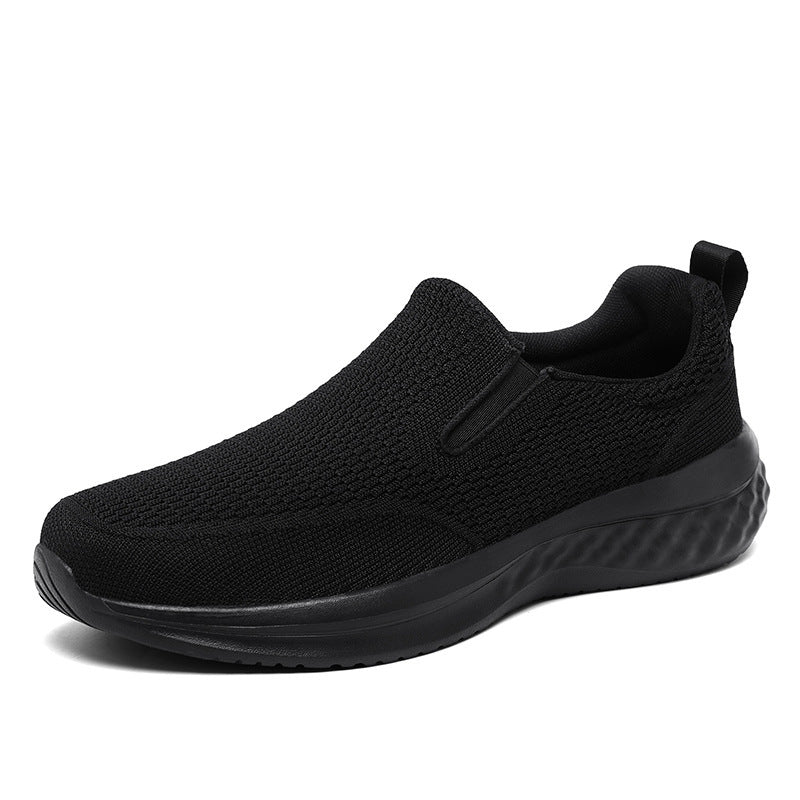 Unisex nan nahtloser Schlupfsneaker mit viskoelastischem Fußbett, flexibler Dämpfungssohle und atmungsaktivem Strickoberteil Echo Archiv