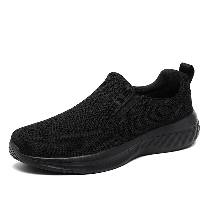 Unisex nan nahtloser Schlupfsneaker mit viskoelastischem Fußbett, flexibler Dämpfungssohle und atmungsaktivem Strickoberteil Echo Archiv