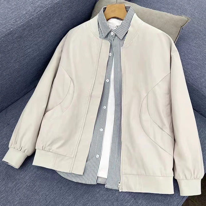 Herren Sportliche Übergangsjacke mit hochschließendem Kragen und Taschen Echo Archiv