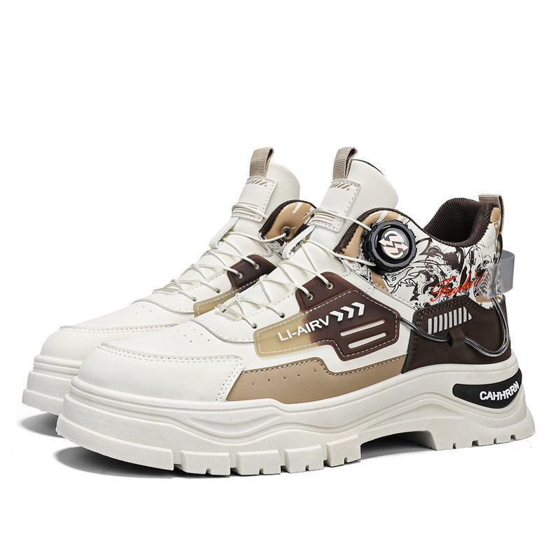 Herren Modische High-Top Sneakers mit innovativem Schnürsystem und robustem Obermaterial Echo Archiv