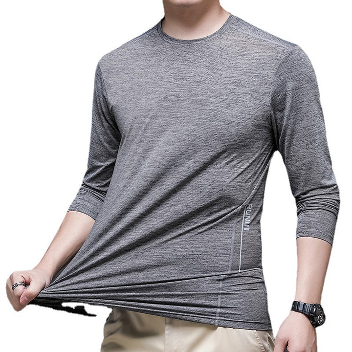 Herren Atmungsaktives Langarm-Funktionsshirt Echoarchiv