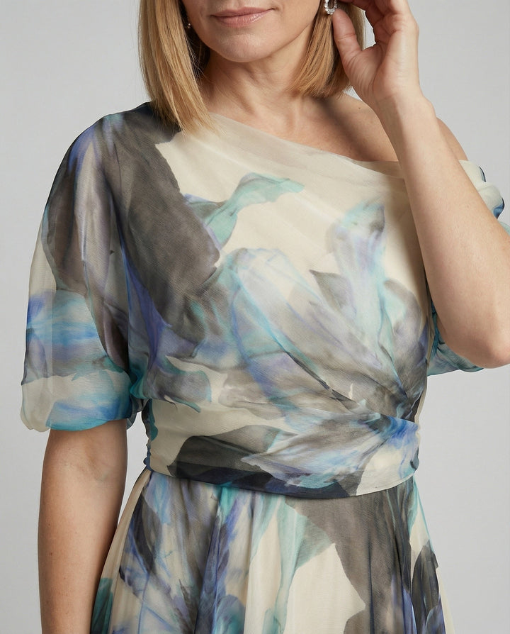 Damen Abendkleid lang Carmen