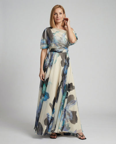 Damen Abendkleid lang Carmen