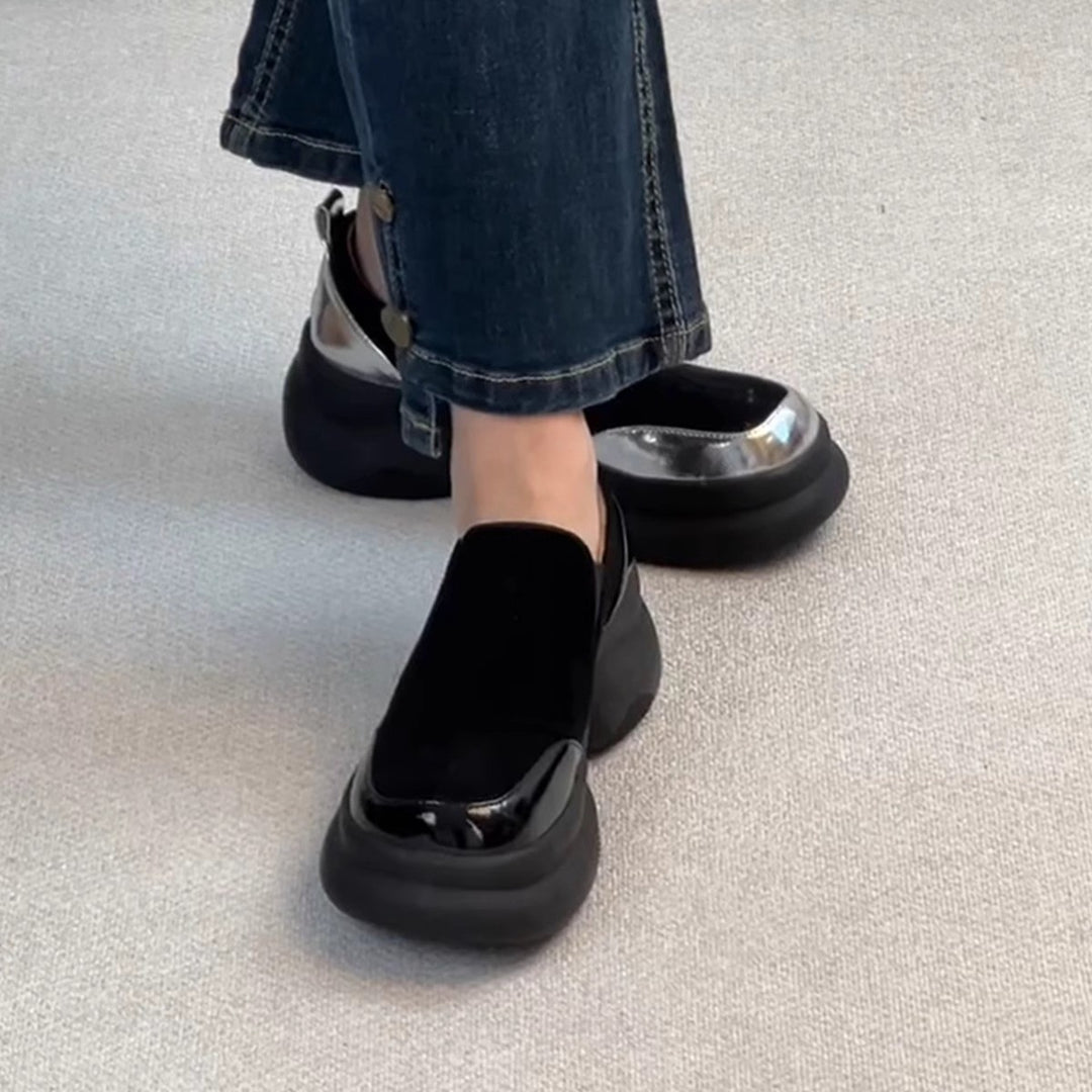 Damen Modische und bequeme Plateau-Schuhe Echo Archiv