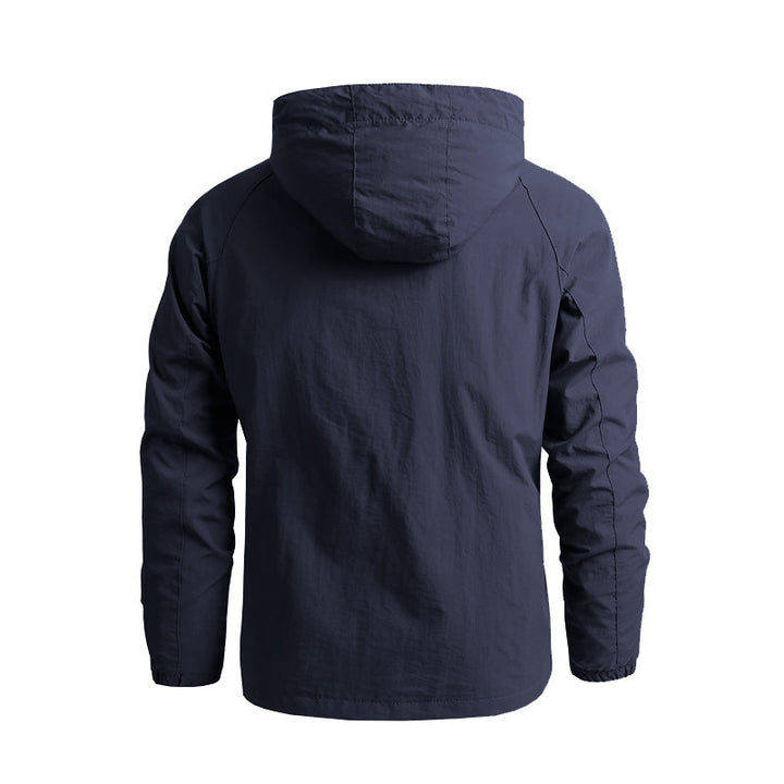 Herren Leichte Funktionsjacke mit abnehmbarer Kapuze Echo Archiv