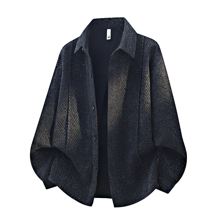 Damen Modische Oversized Hemdjacke Echo Archiv