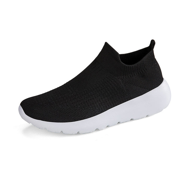 Unisex nan nahtloser Sockensneaker mit atmungsaktiver dreidimensionaler Strickkonstruktion und stoßdämpfender Flexsohle Echo Archiv