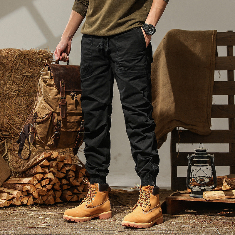 Herren Cargo-Hose mit elastischem Bündchen Echoarchiv