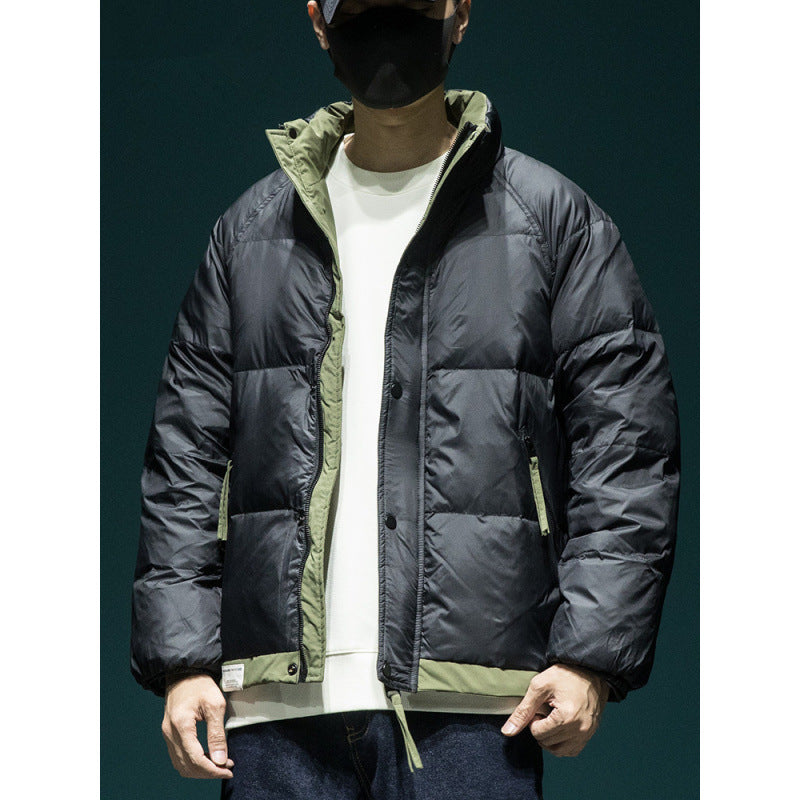 Herren Leichte gesteppte Thermo-Outdoorjacke mit Kapuze Echoarchiv