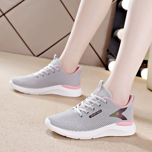 Damen Atmungsaktive Sportliche Sneakers Echoarchiv
