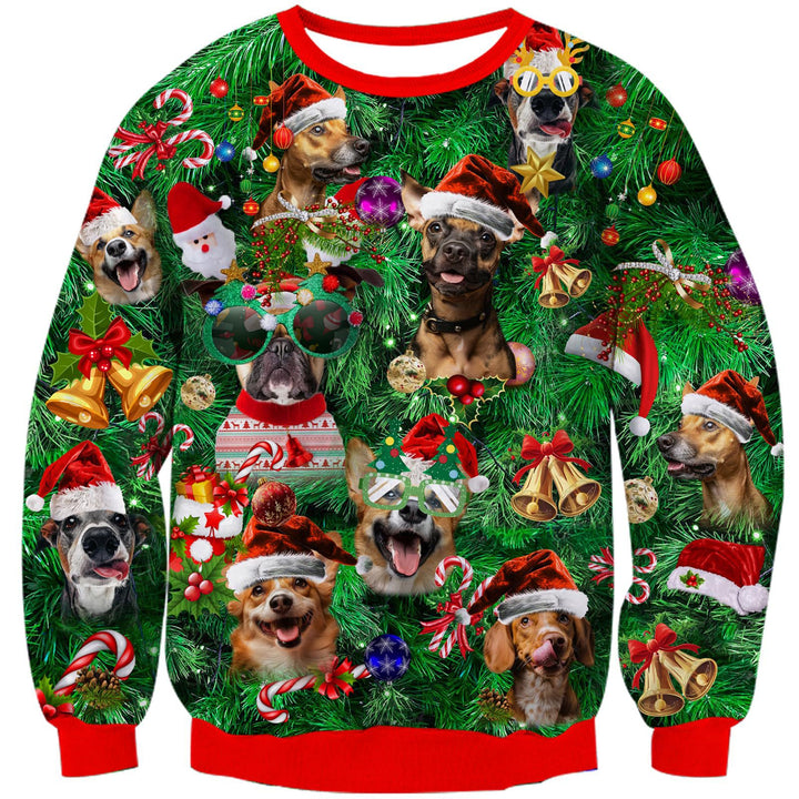 Damen Lustiger Weihnachtlicher Sweatshirt Echoarchiv
