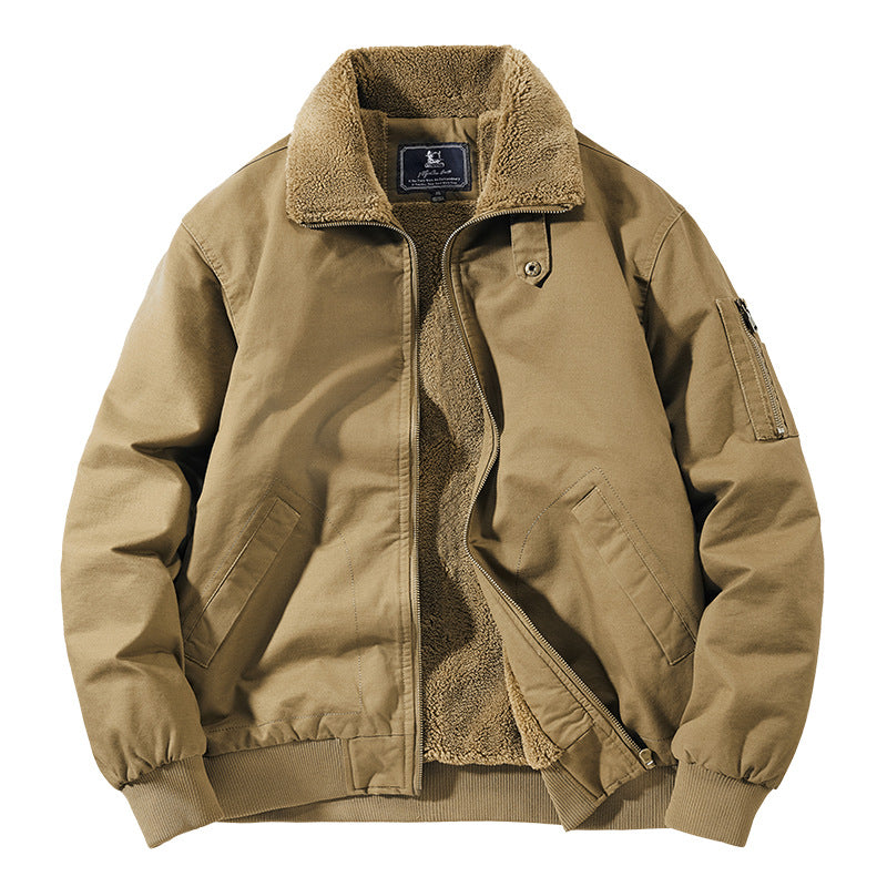 Herren Urbaner Blousonjacke mit Teddyfutter Echo Archiv