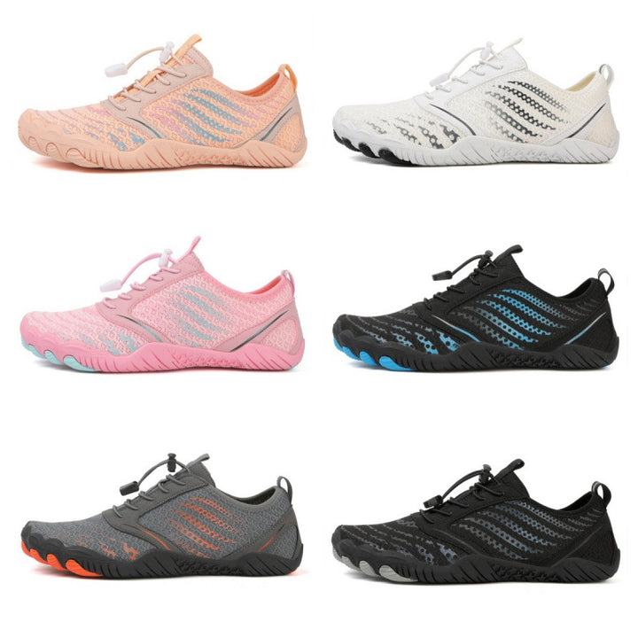 Unisex Flexibler Barfuß‑Wasserschuh mit Schnellverschluss und rutschfester Gummisohle Echoarchiv