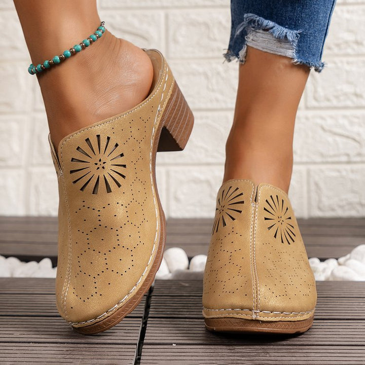 Damen Offene Clogs Echoarchiv