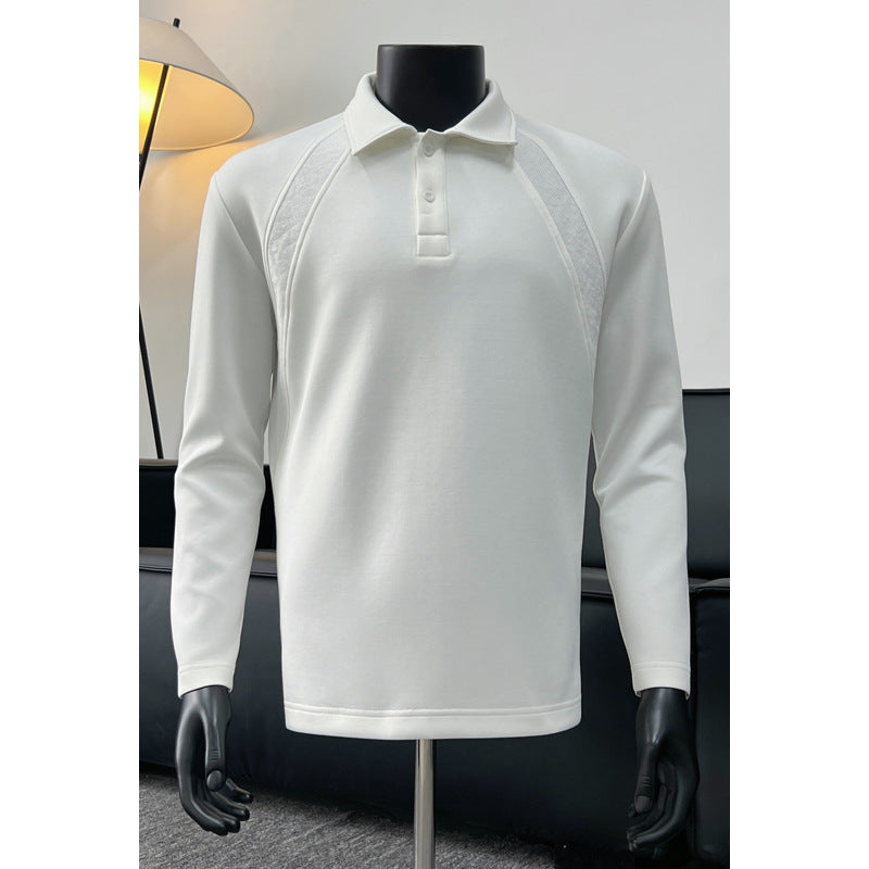 Herren Sportliches Langarm-Polo-Shirt Echo Archive