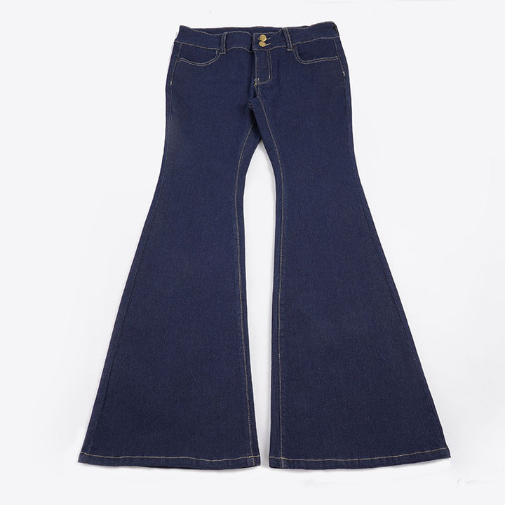 Damen High-Waist Schlagjeans mit klassischem Schnitt Echo Archiv