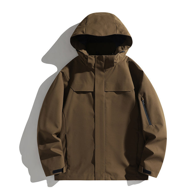 Herren Wasserdichte Funktionsjacke Echo Archiv
