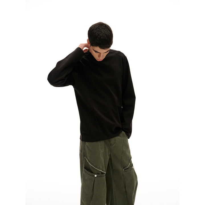 Unisex Oversize‑Sweatshirt mit Raglanärmeln und minimalistischen Teilungsnähten Echoarchiv