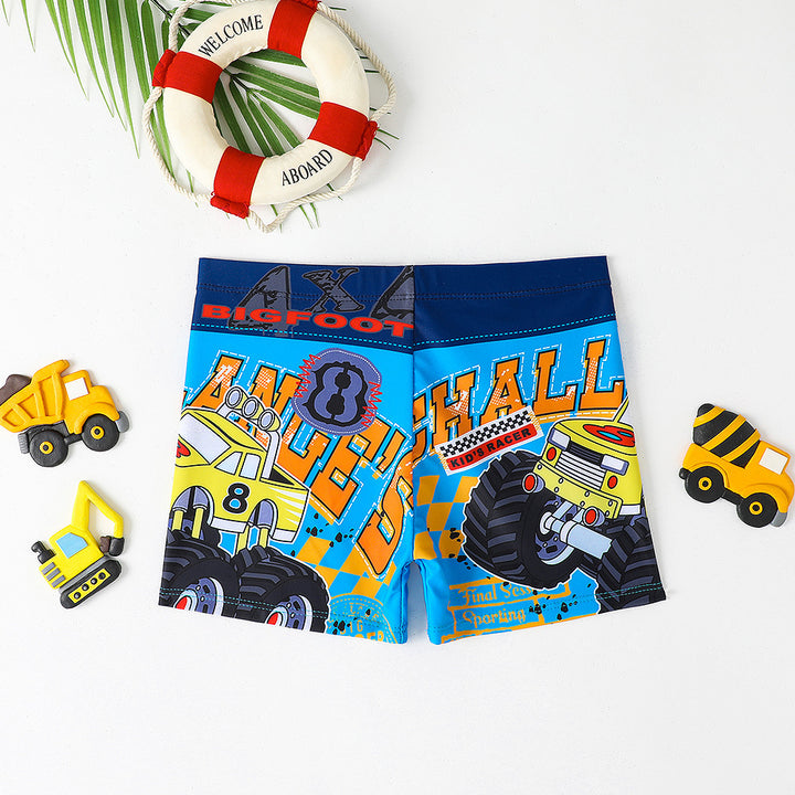 Jungen Schwimmshorts mit maritimen Motiv Echo Archiv