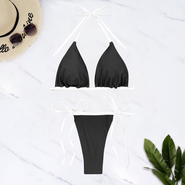 Damen Triangel-Bikini-Set mit verstellbaren Trägern Echo Archiv