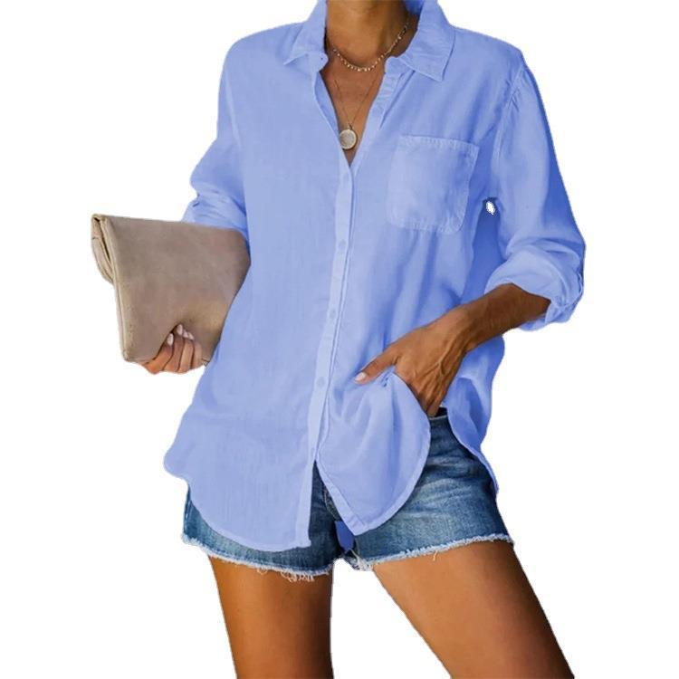 Damen lässige Hemdbluse Echoarchiv