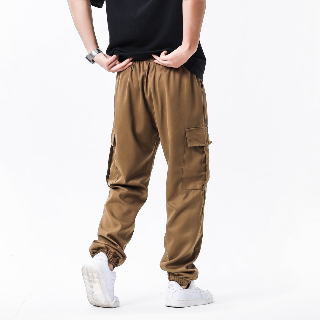Herren Multifunktionale Cargohose mit elastischem Bund und praktischen Taschen Echo Archiv
