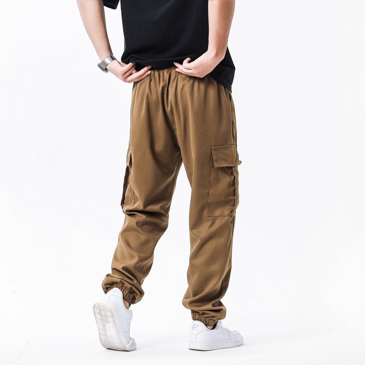 Herren Multifunktionale Cargohose mit elastischem Bund und praktischen Taschen Echo Archiv