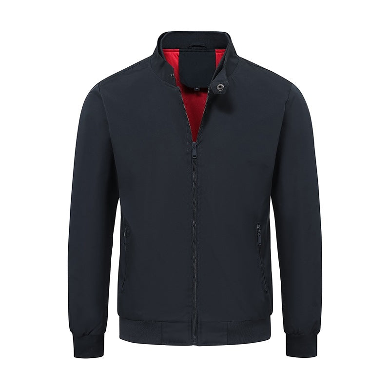Herren Leichte Übergangsjacke mit hochgeschlossenem Kragen Echo Archiv