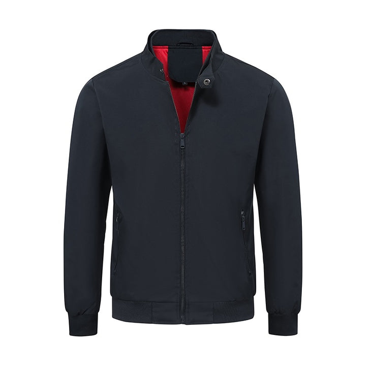 Herren Leichte Übergangsjacke mit hochgeschlossenem Kragen Echo Archiv
