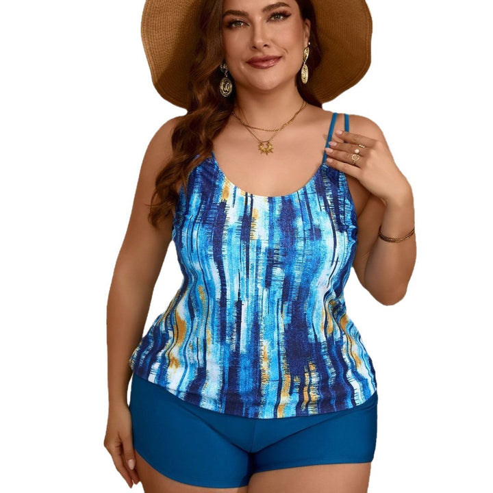 Damen Tankini mit modischem Schnitt und bequemen Shorts Echo Archiv