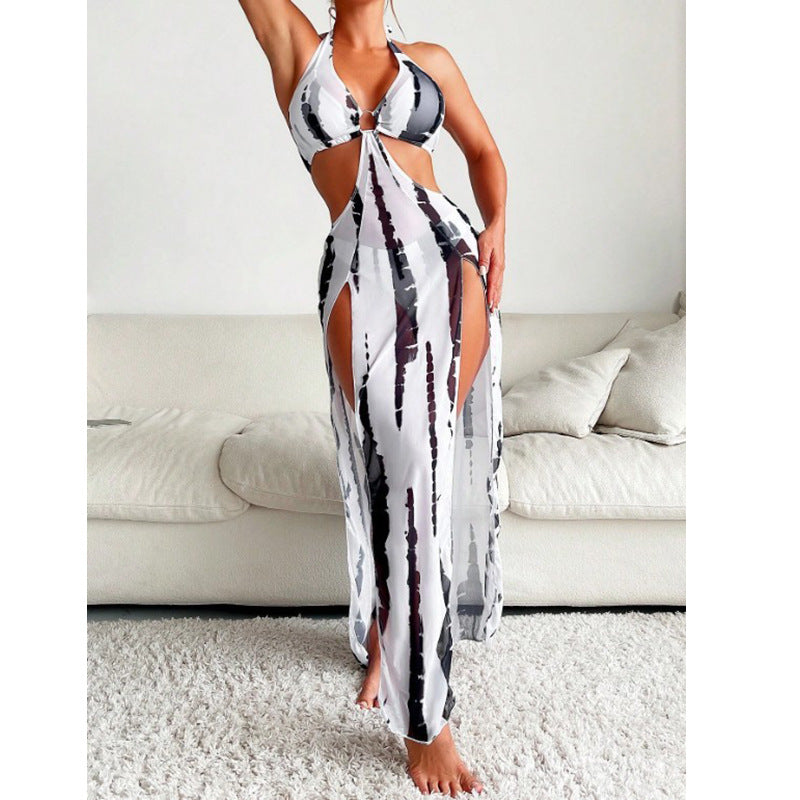 Damen Set mit Maxikleid und Bikini Echo Archiv