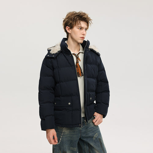 Damen Stepp-Kurzjacke mit abnehmbarer Kapuze und wärmender Microfaserfüllung Echo Archiv
