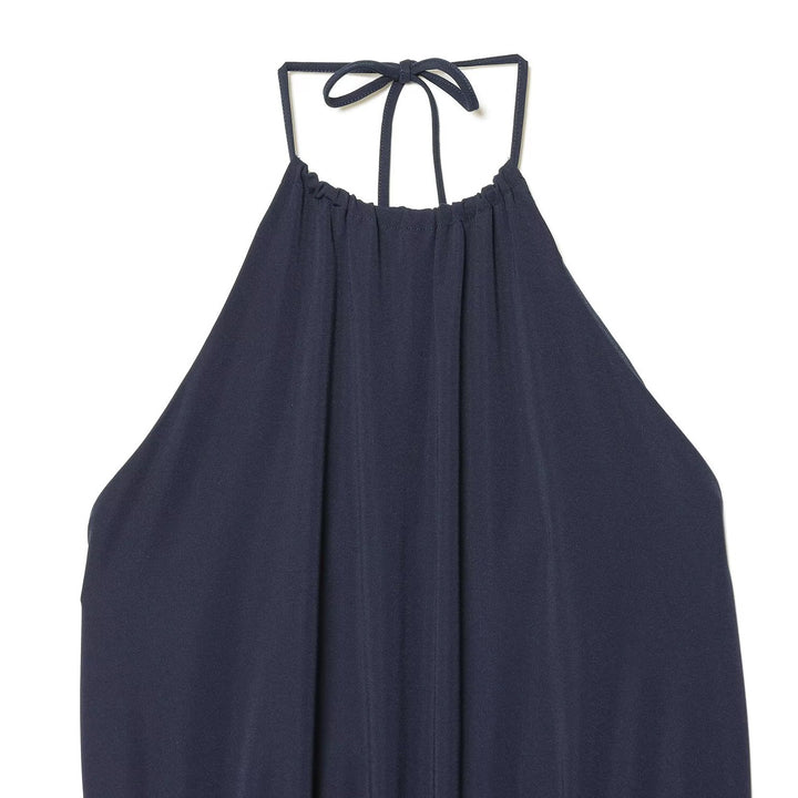 Damen luftiges Halterneck-Kleid mit elastischem Taillenbund Echo Archiv