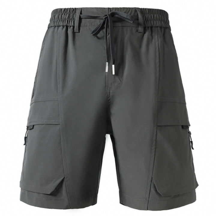 Herren Cargo-Shorts mit elastischem Bund und mehreren praktischen Taschen Echoarchiv