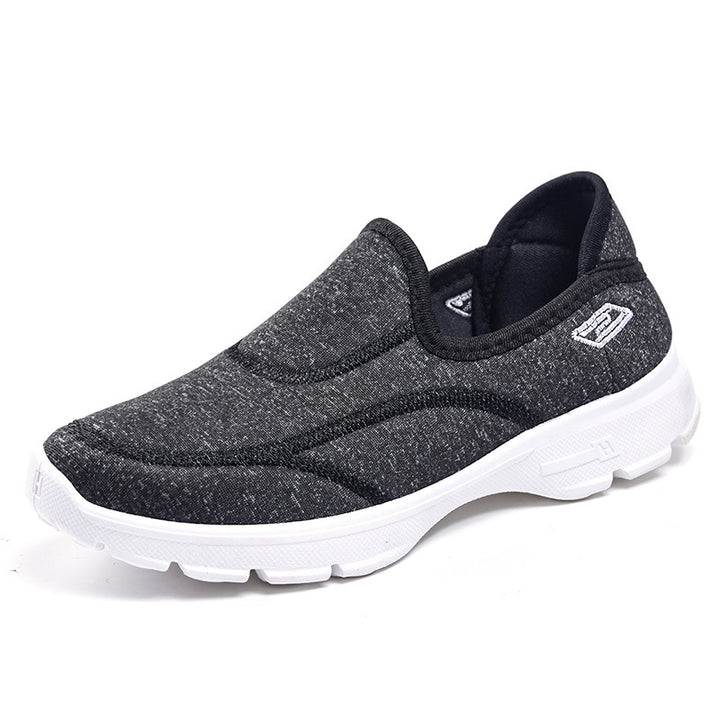Damen nan elastische Schlupf-Sneaker mit orthopädischer Mittelfußstütze und rutschfester EVA-Sohle Echo Archiv